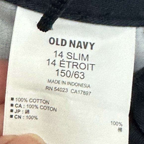 Bundle Boys Slim Pants Beige 12 Slim Navy 14 Slim adjustable Elastic Waistband - Picture 9 of 10